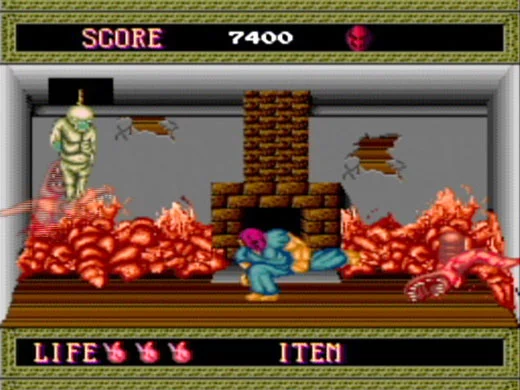 Изображение игры: Splatterhouse (1989)