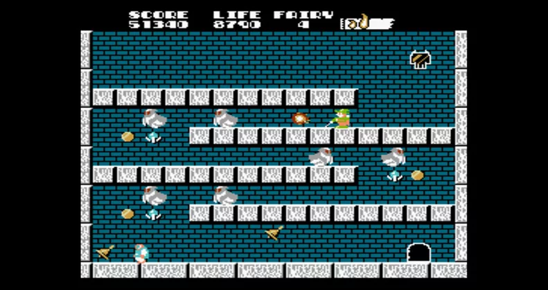 Изображение игры: Solomon's Key (1986)