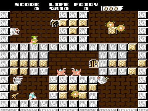 Изображение игры: Solomon's Key (1986)