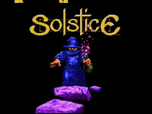 Изображение игры: Solstice (1990)