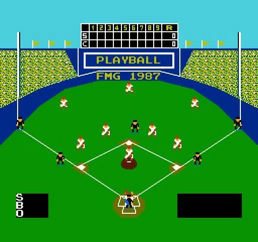 Изображение игры: Baseball (1983)