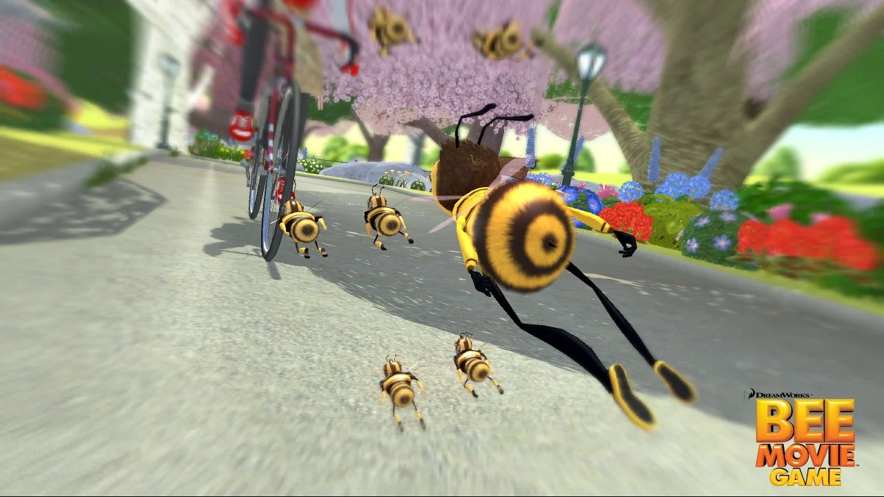 Изображение игры: Bee Movie Game
