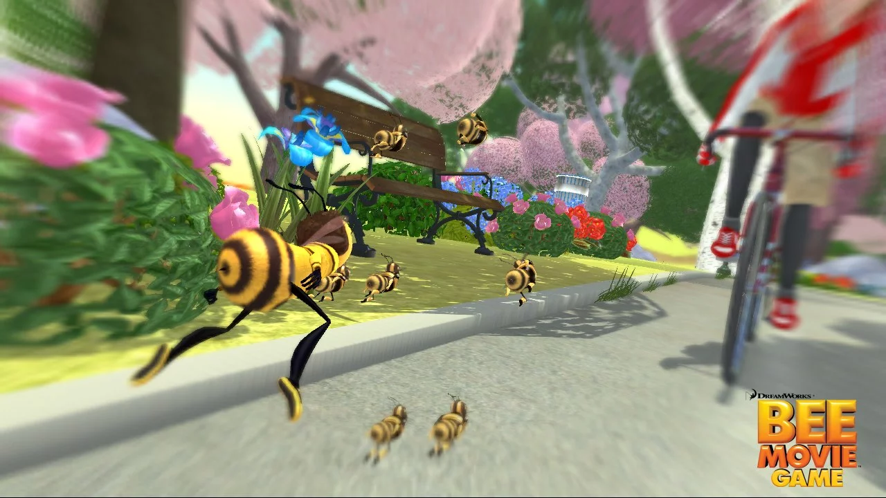 Изображение игры: Bee Movie Game