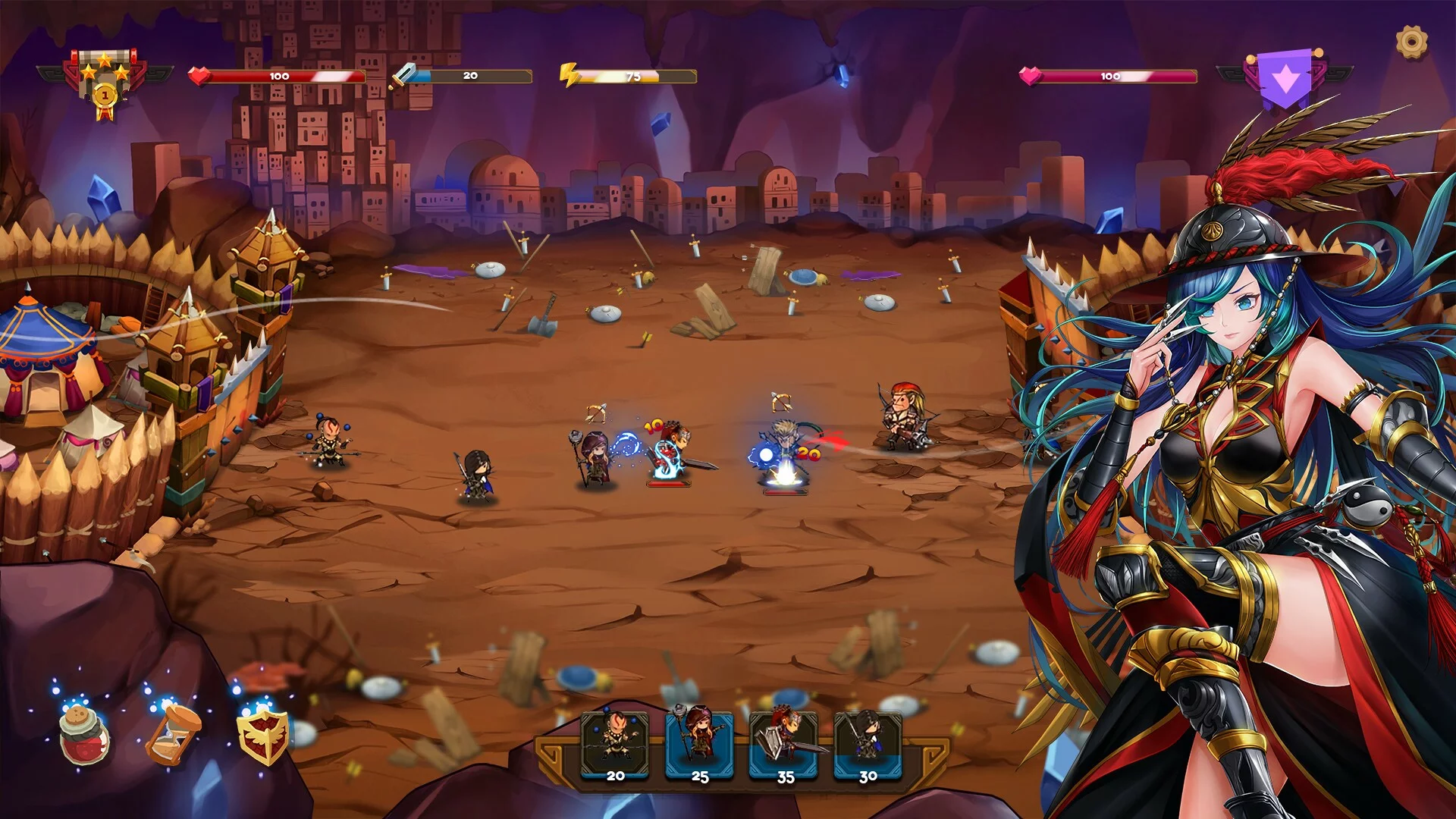 Изображение игры: Love n War: Warlord by Chance