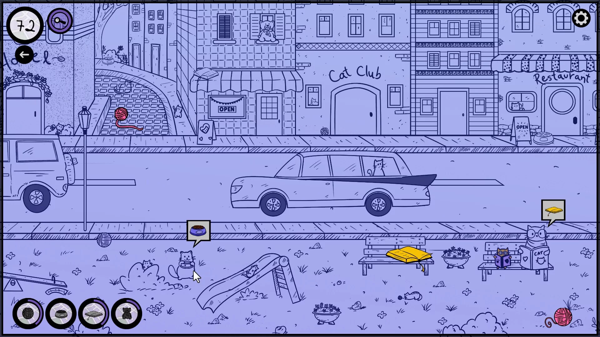 Изображение игры: Street of the Cats