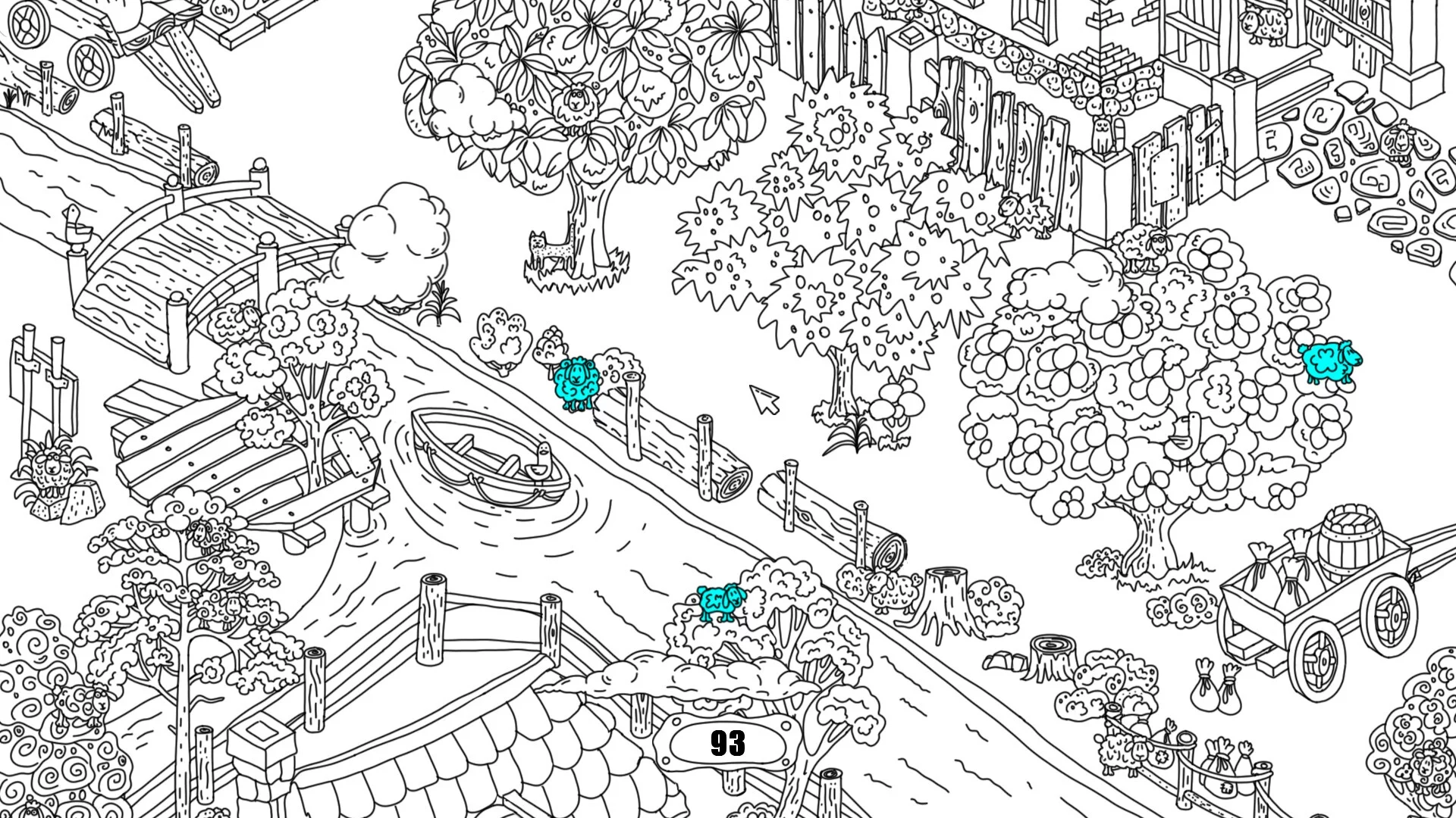 Изображение игры: 100 hidden rams