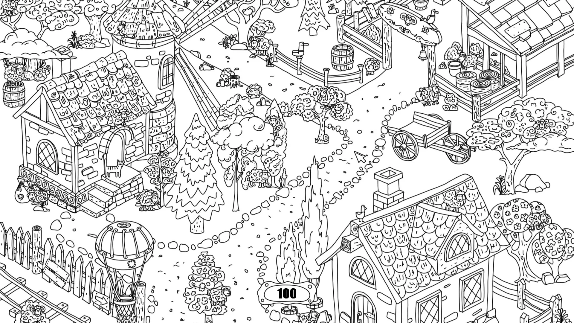 Изображение игры: 100 hidden rams