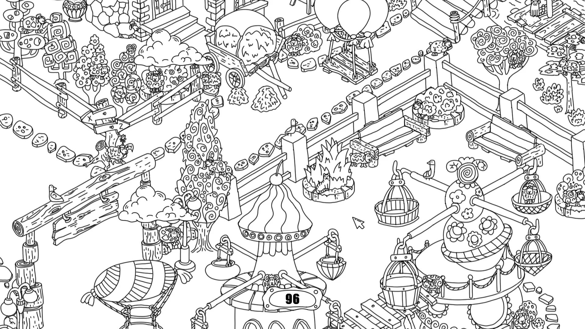 Изображение игры: 100 hidden rams