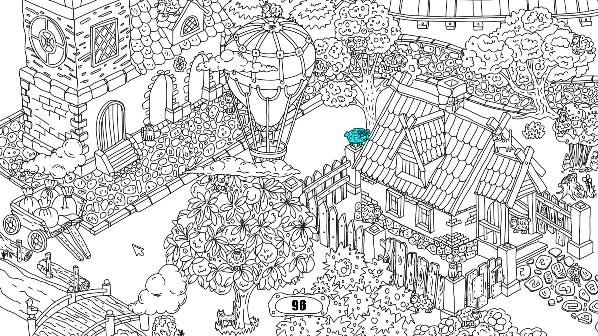 Изображение игры: 100 hidden rams
