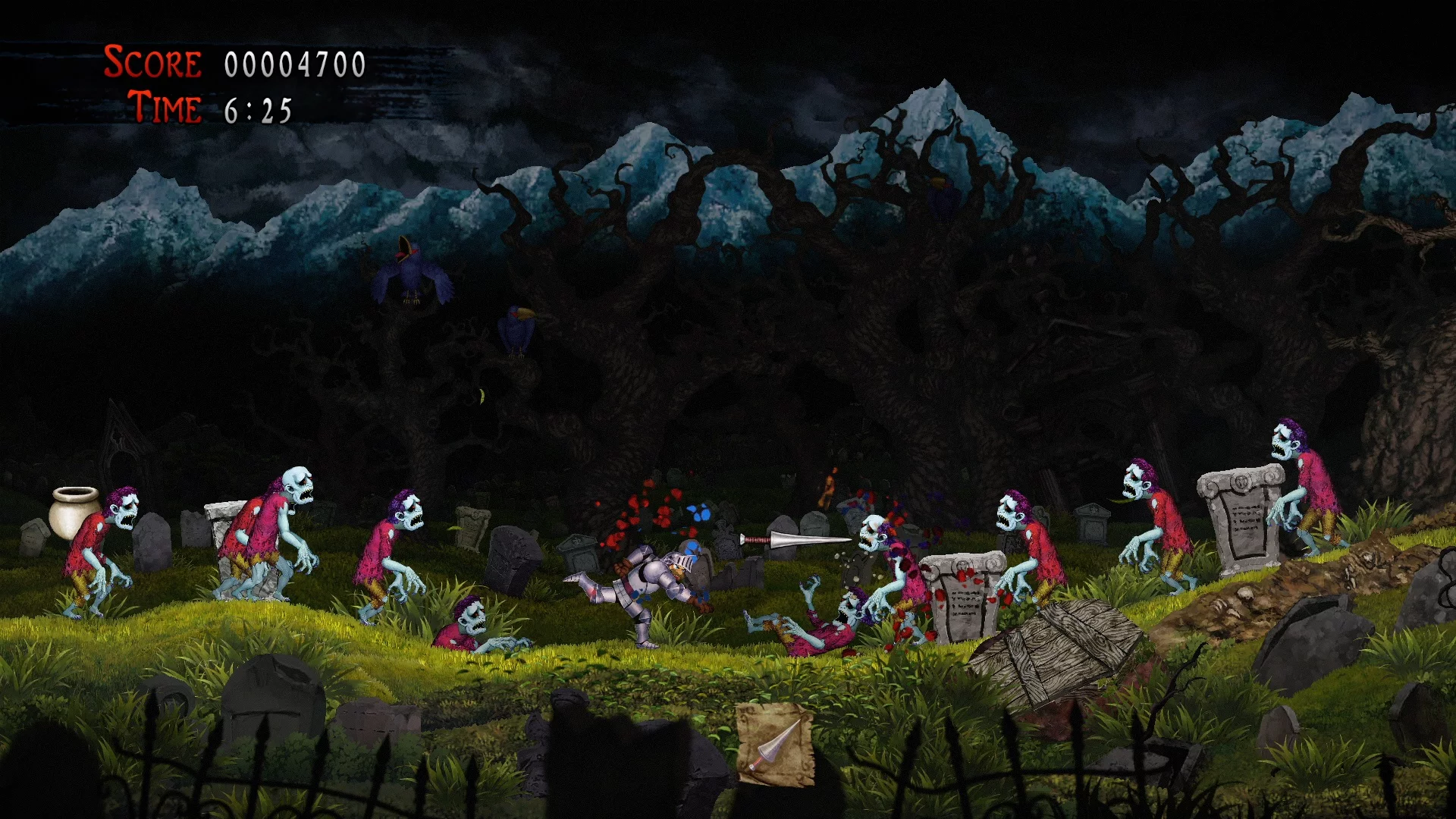 Изображение игры: Ghosts 'n Goblins Resurrection