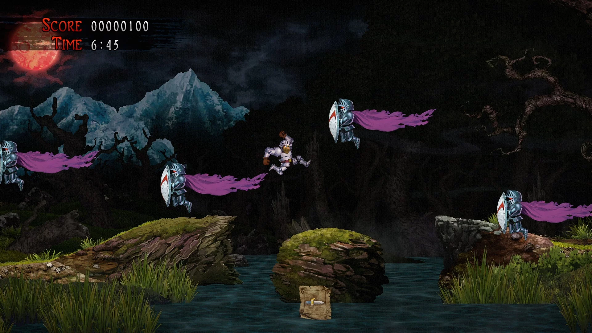 Изображение игры: Ghosts 'n Goblins Resurrection