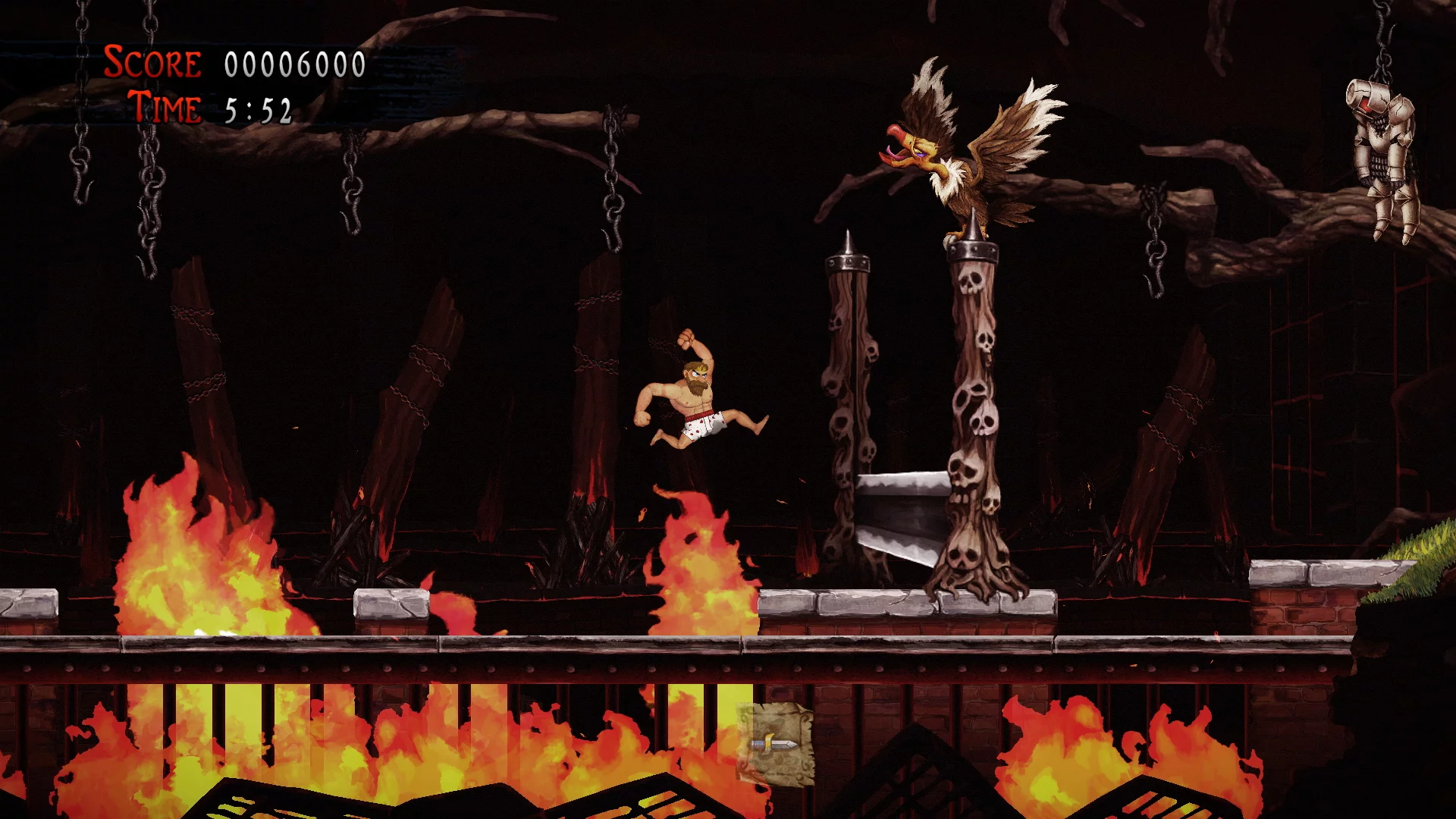 Изображение игры: Ghosts 'n Goblins Resurrection