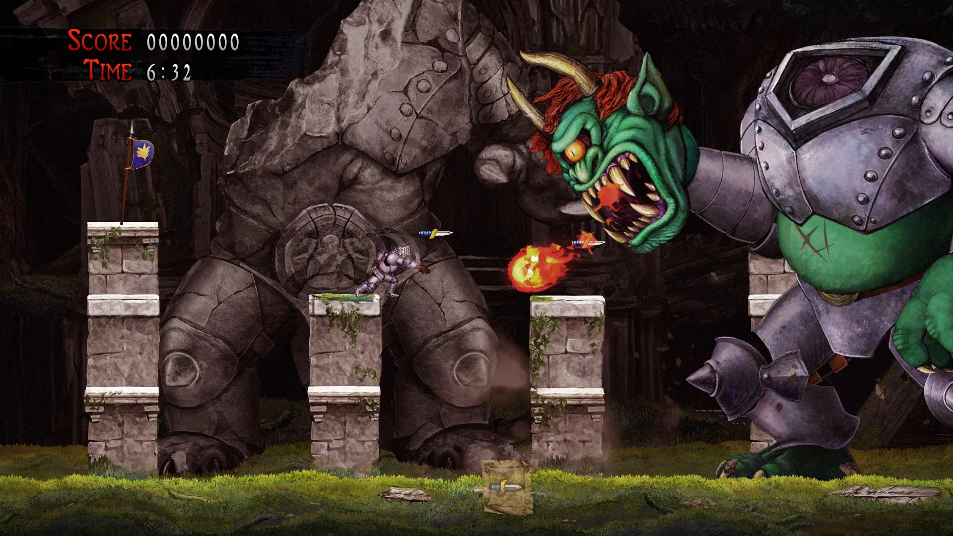Изображение игры: Ghosts 'n Goblins Resurrection