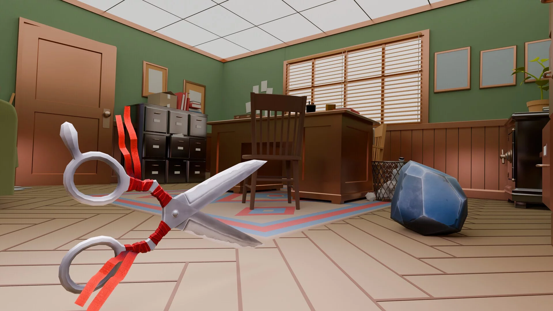 Изображение игры: Clash of Rock Paper Scissors