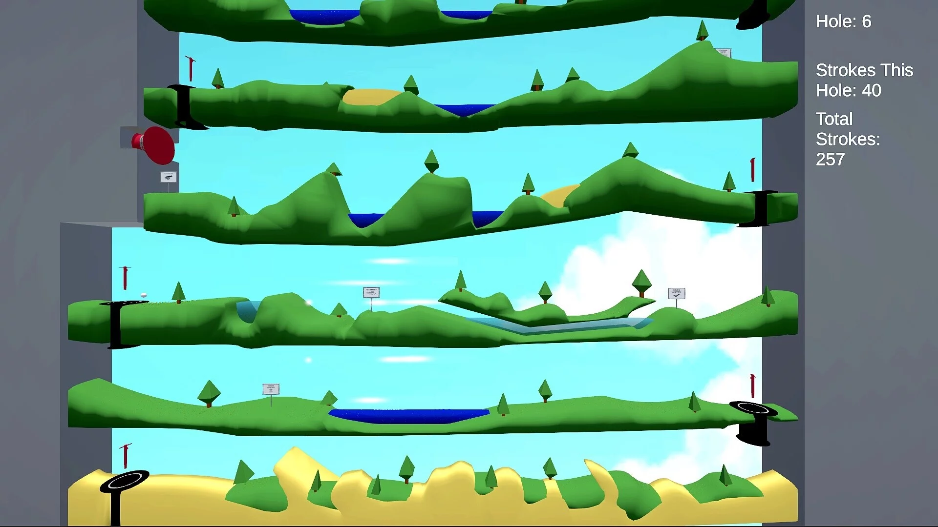 Изображение игры: Rocket Golf - Tap