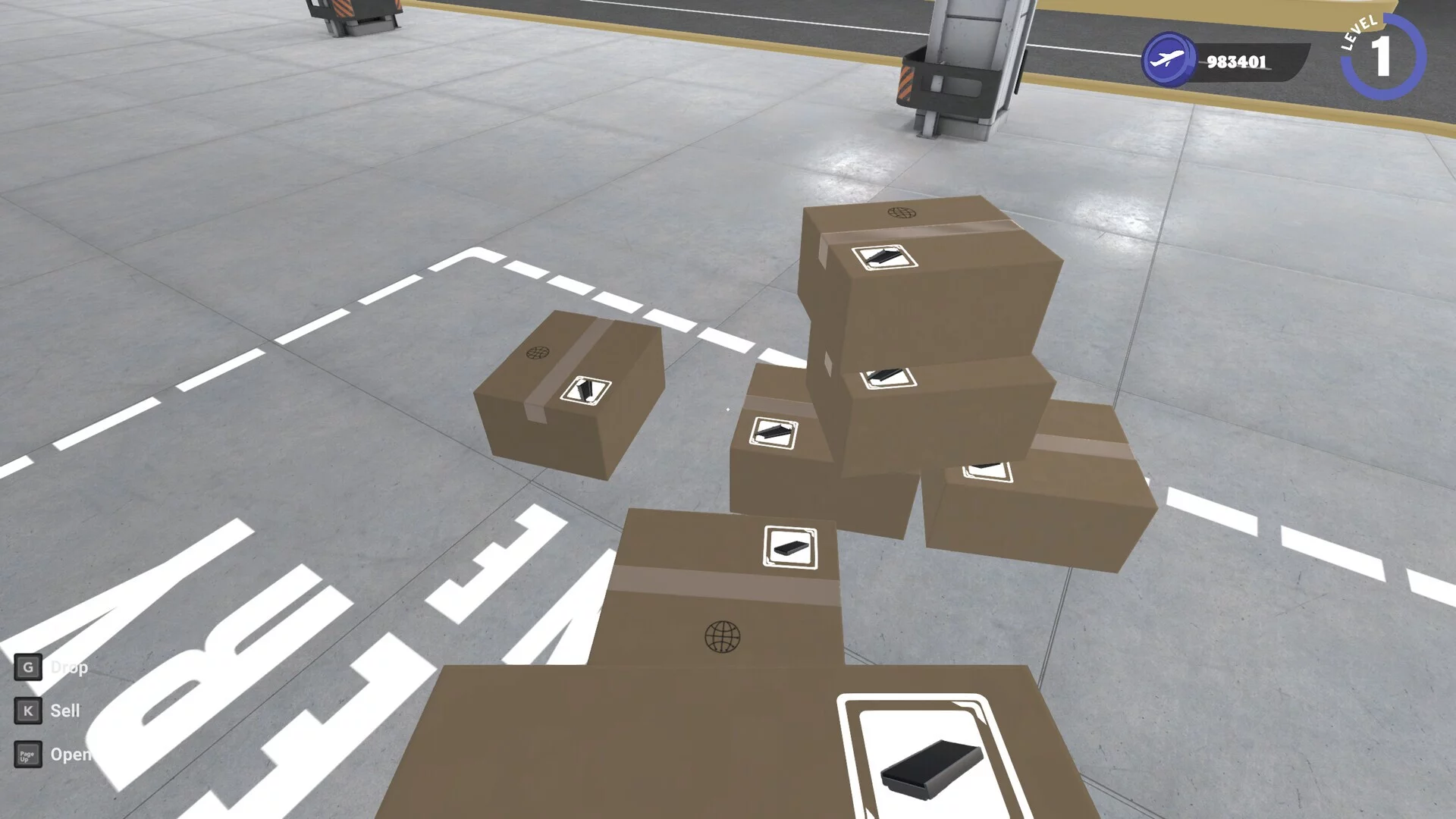 Изображение игры: Baggage Handler Simulator