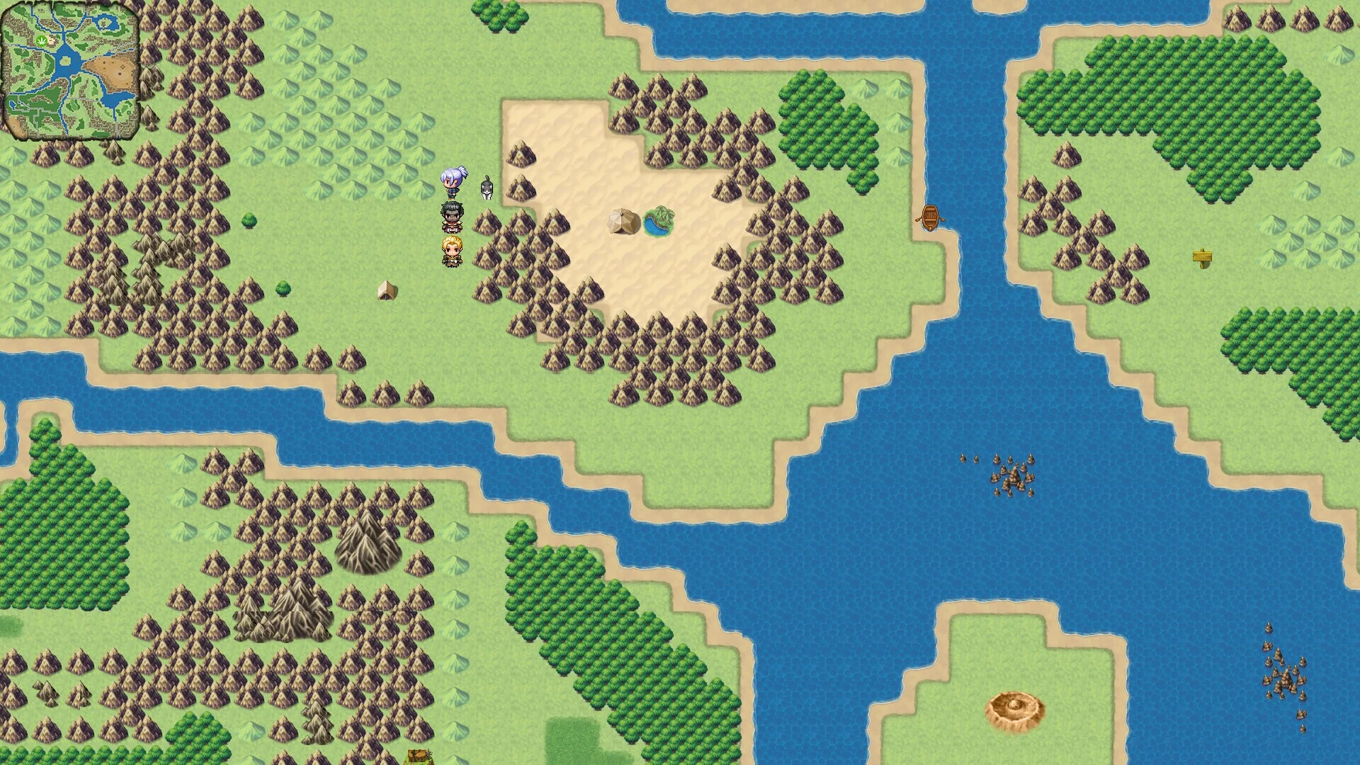 Изображение игры: Ganja Quest RPG
