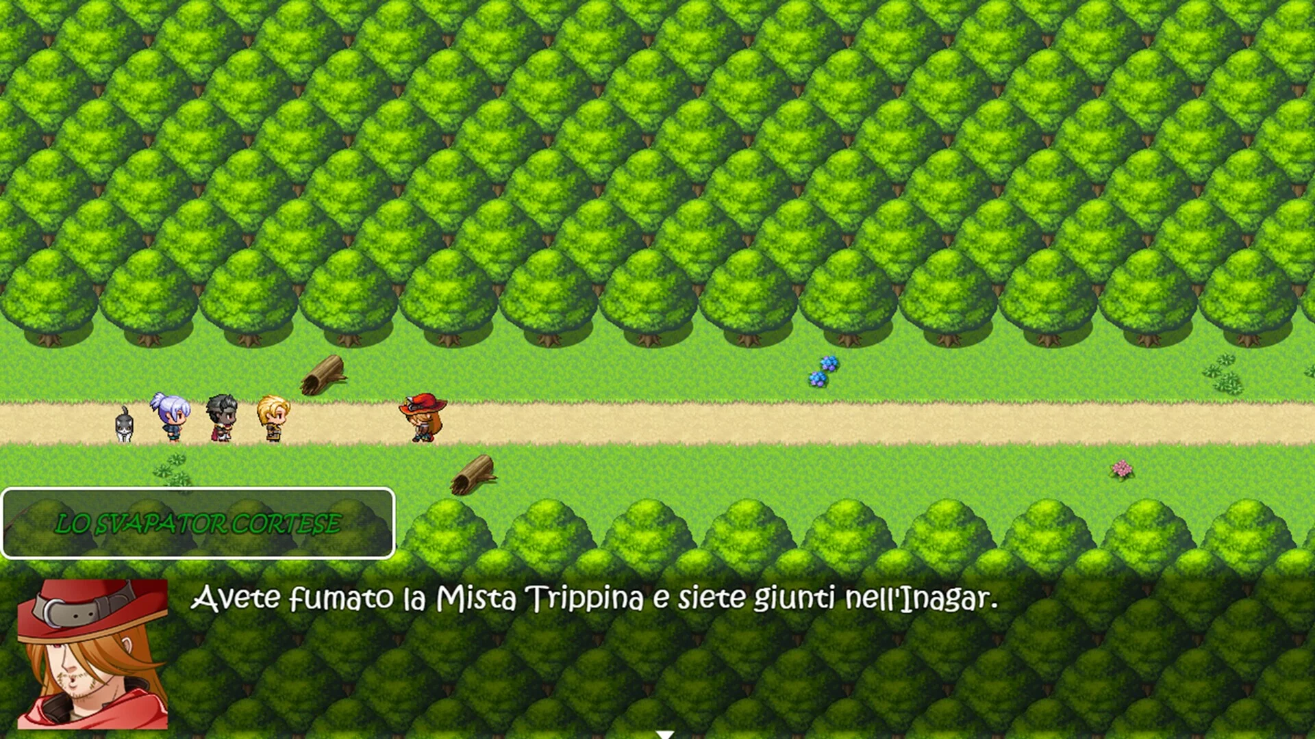 Изображение игры: Ganja Quest RPG