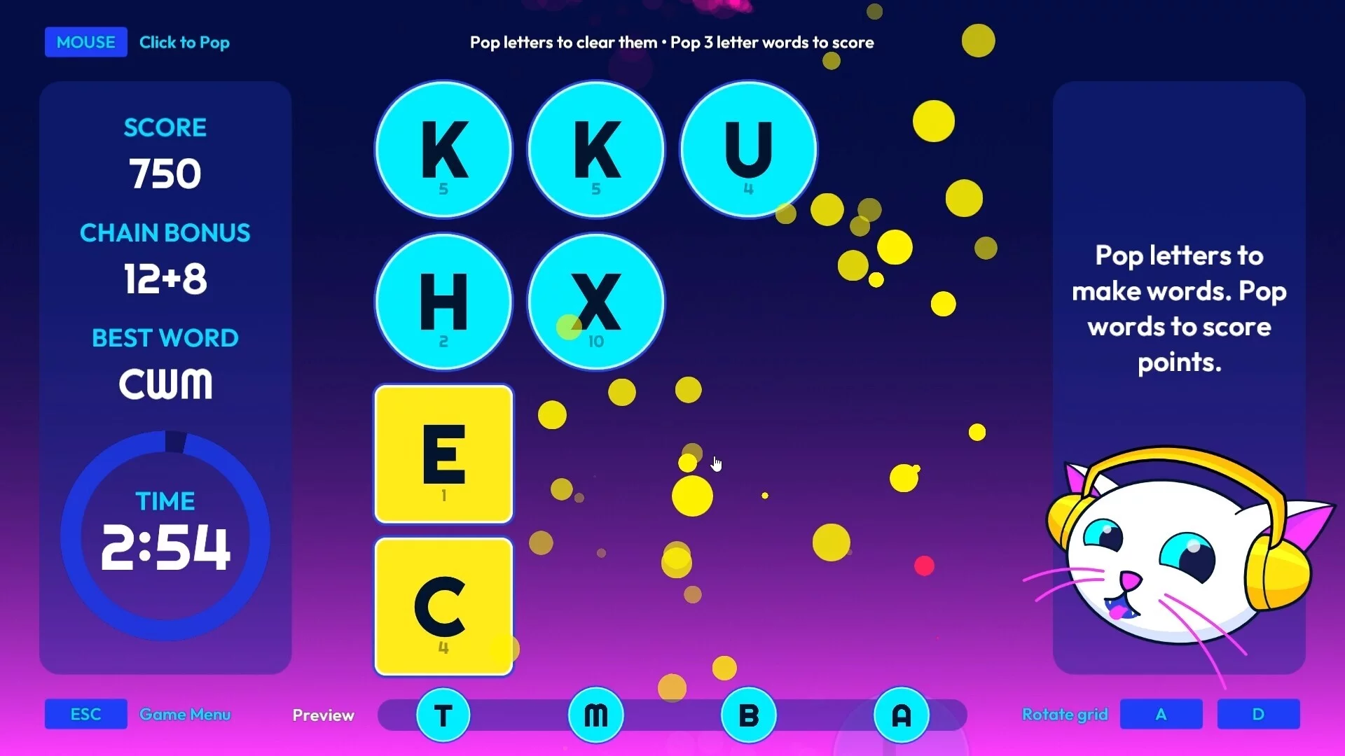 Изображение игры: Word Rave