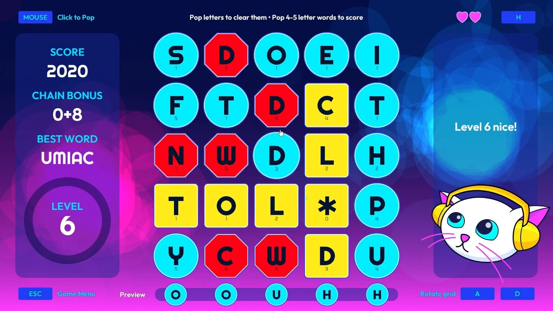 Изображение игры: Word Rave