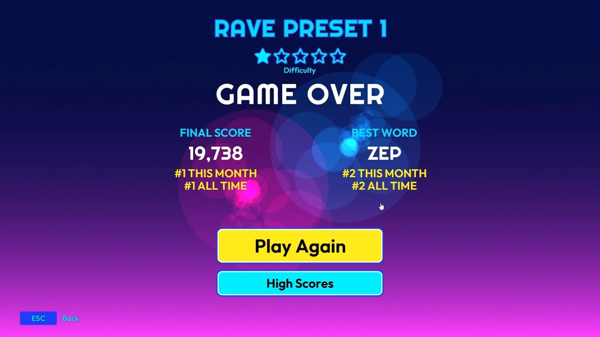 Изображение игры: Word Rave