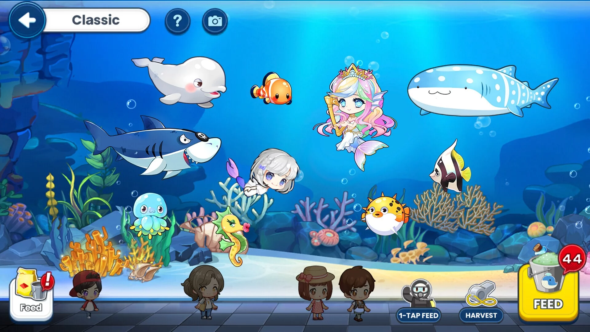 Изображение игры: Fish Collector: Aquarium Story