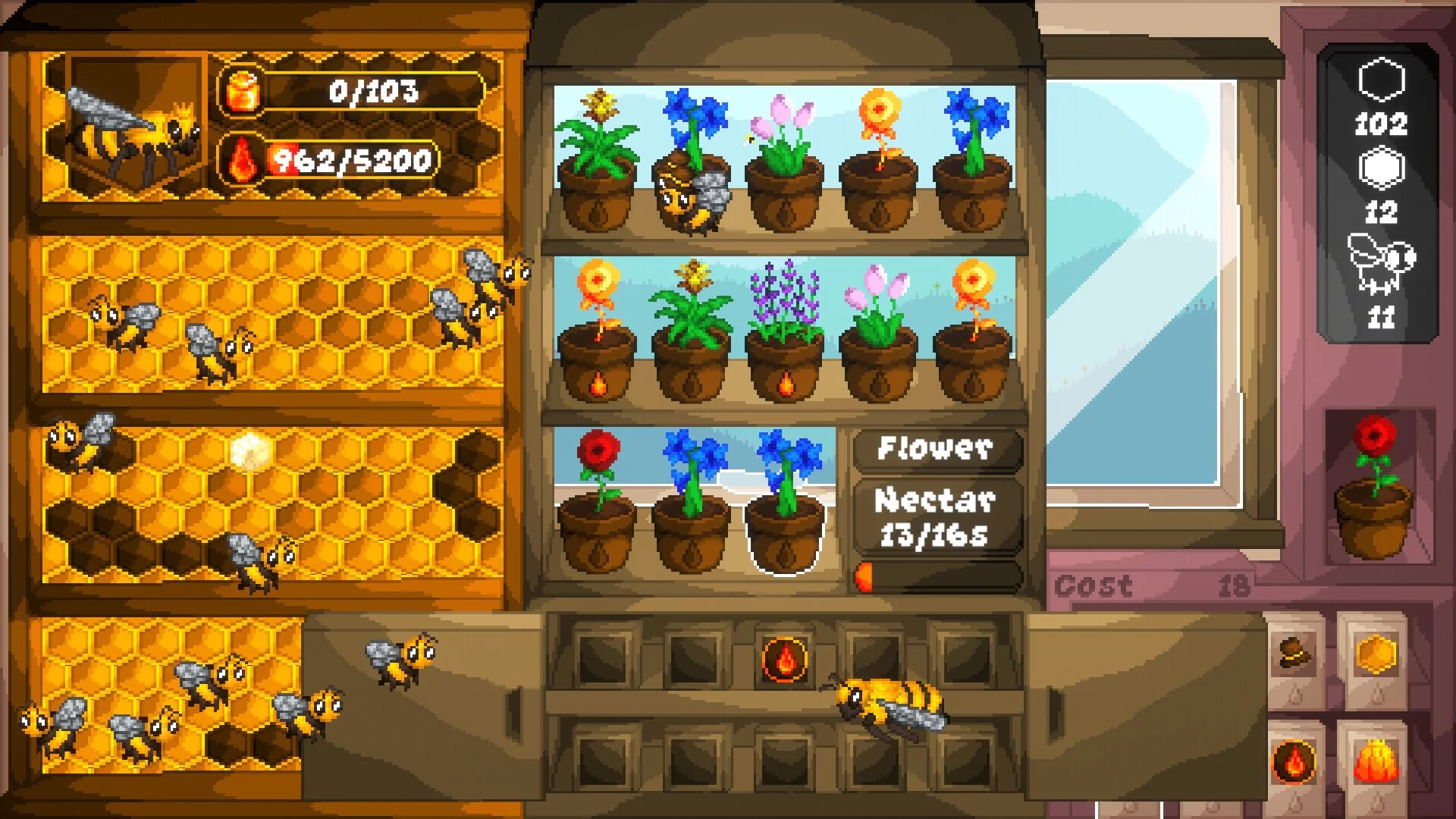 Изображение игры: Bloom N Buzz