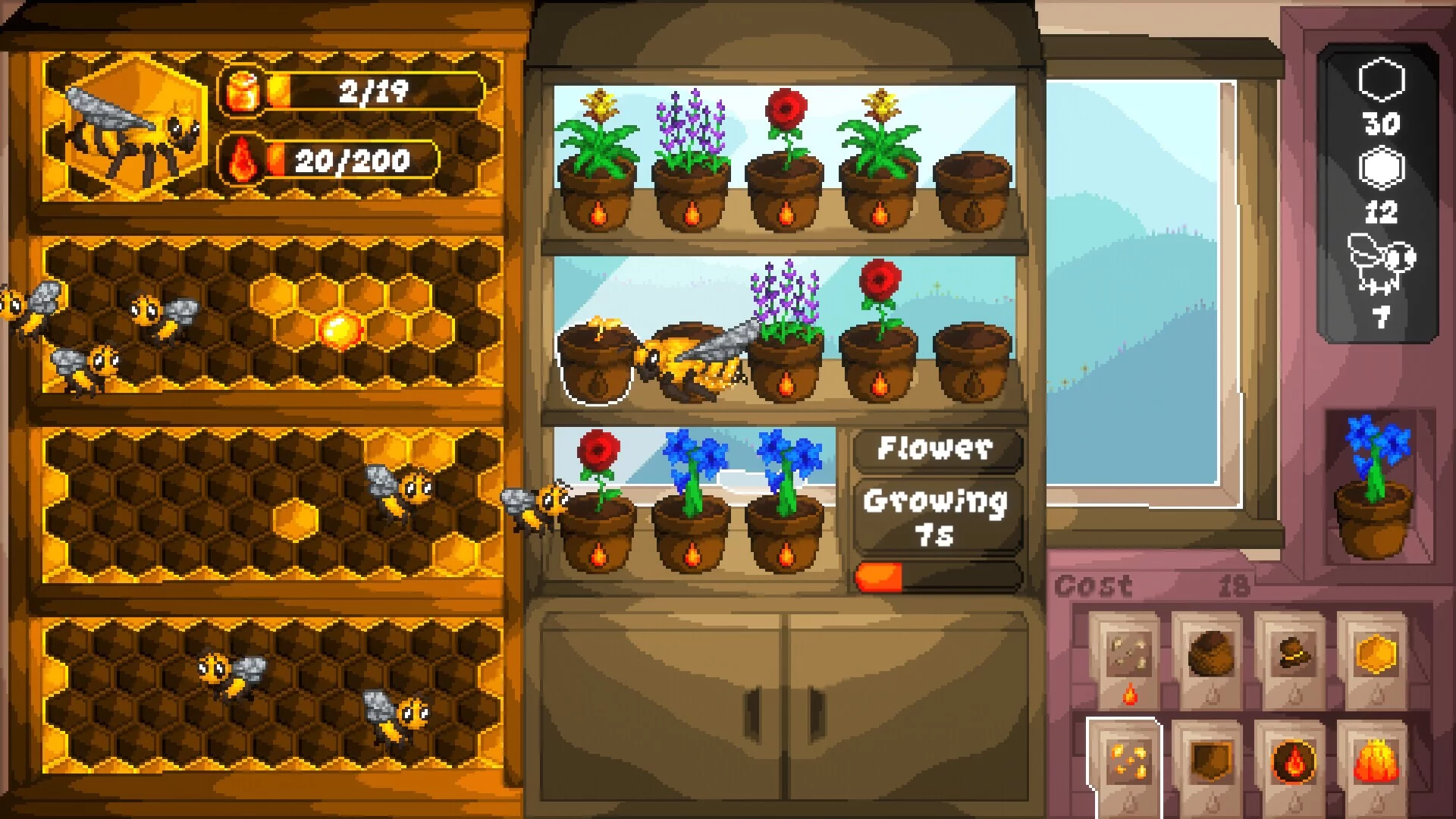 Изображение игры: Bloom N Buzz