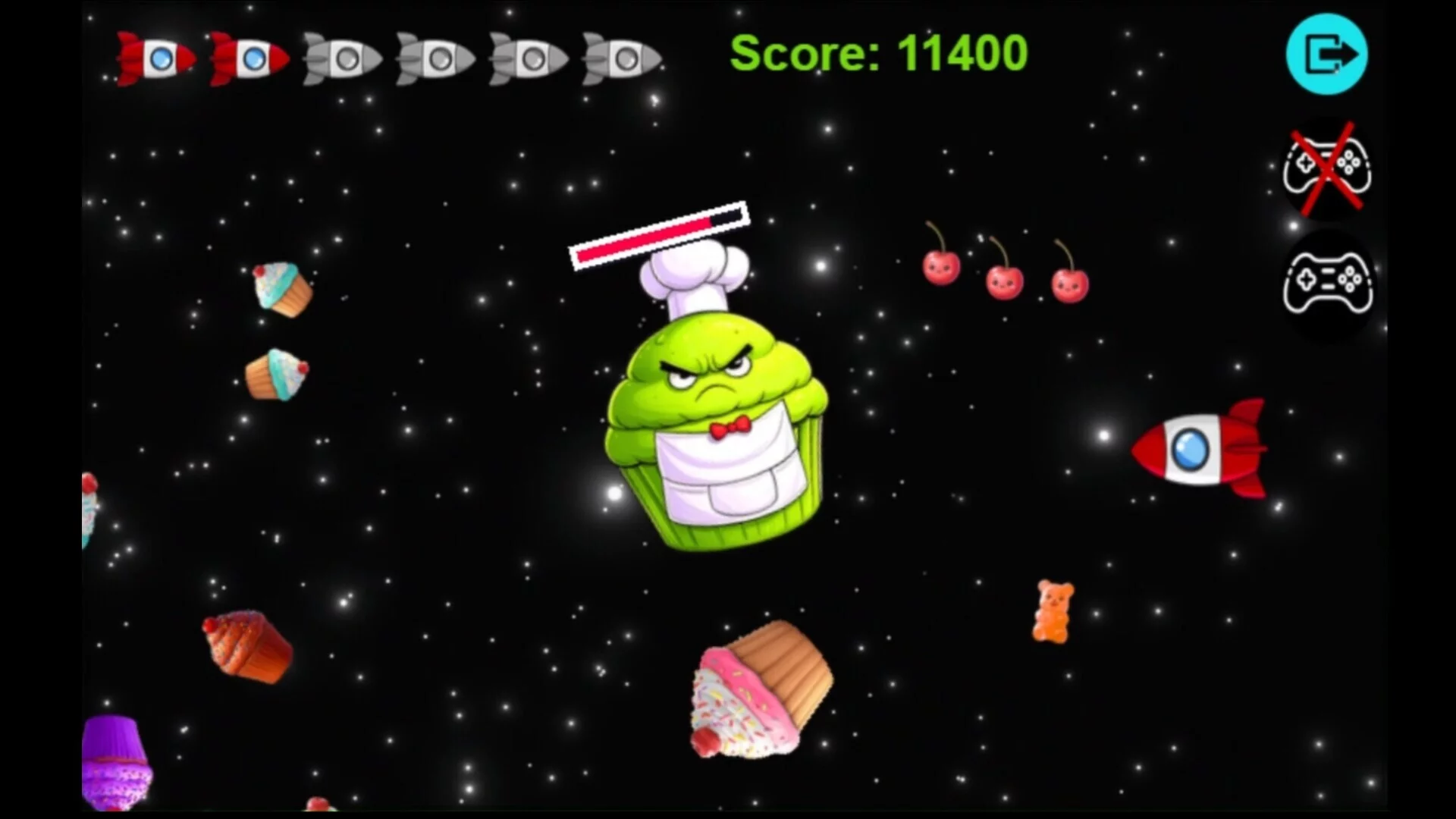 Изображение игры: Cupcake Galaxy