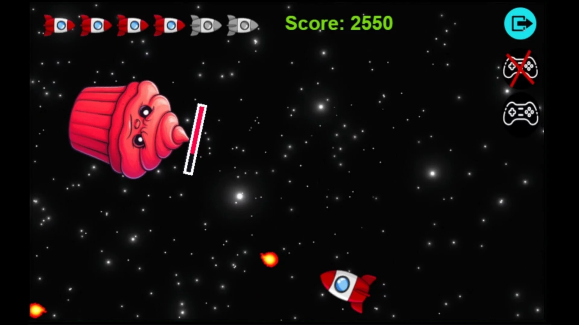 Изображение игры: Cupcake Galaxy