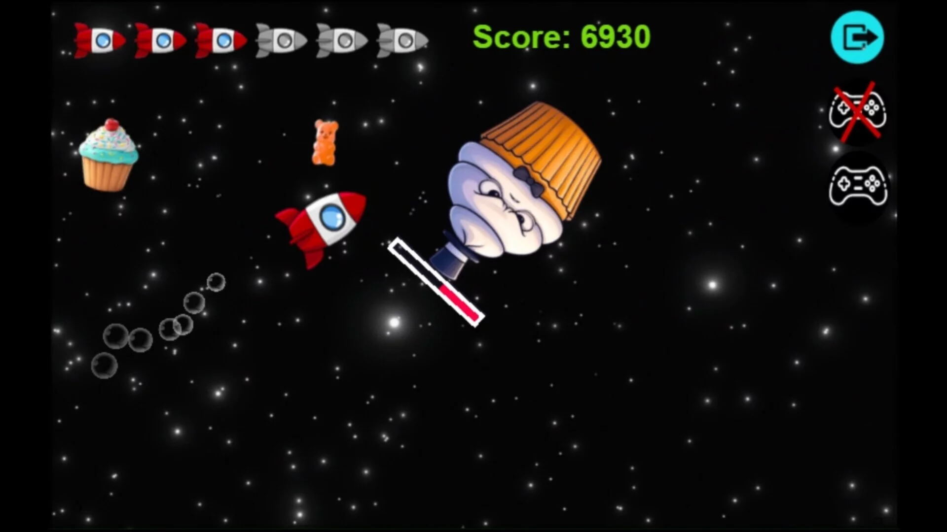 Изображение игры: Cupcake Galaxy