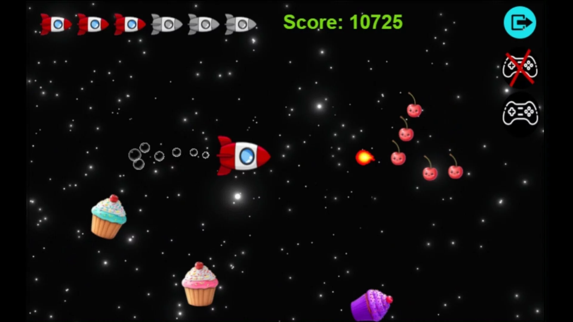 Изображение игры: Cupcake Galaxy