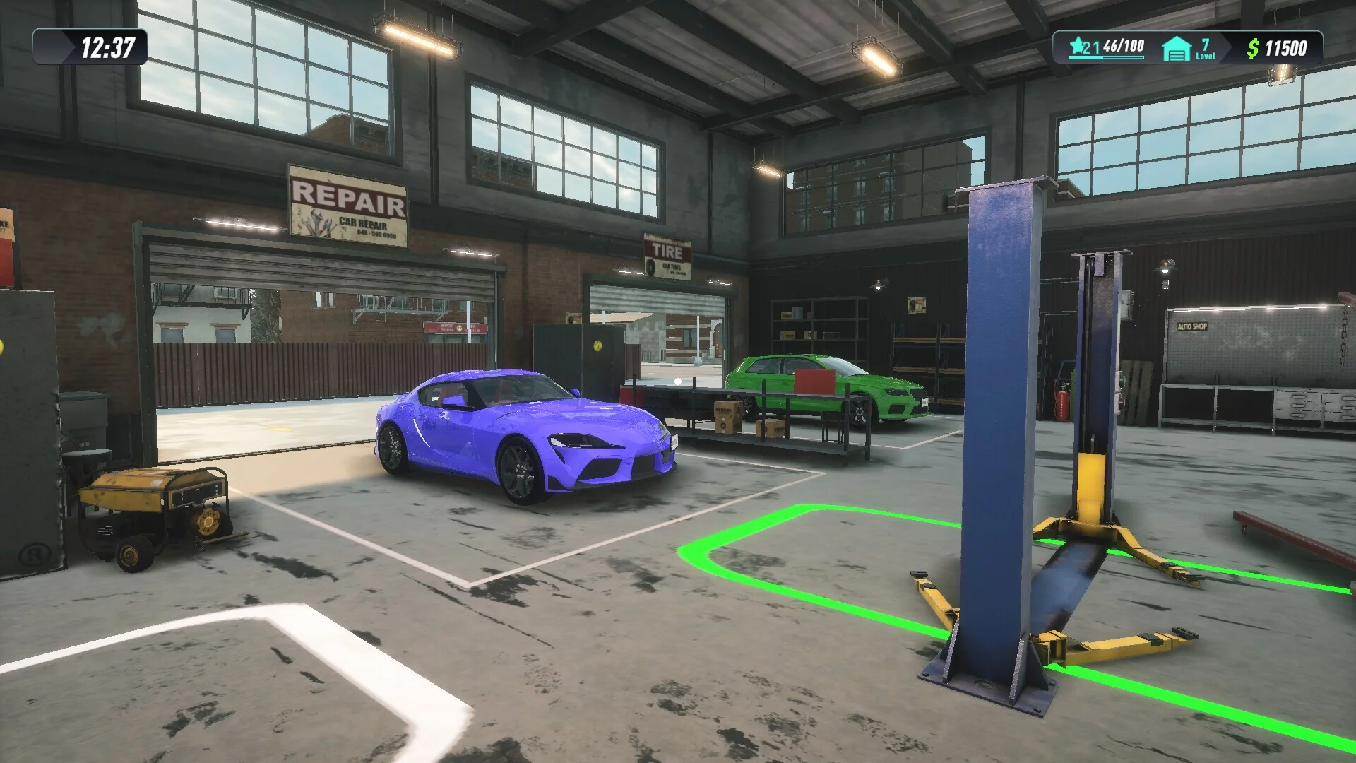 Изображение игры: Car Service Simulator