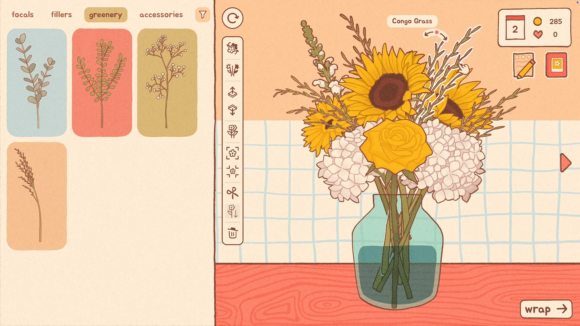 Изображение игры: Flowers And Favours: Florist Simulator