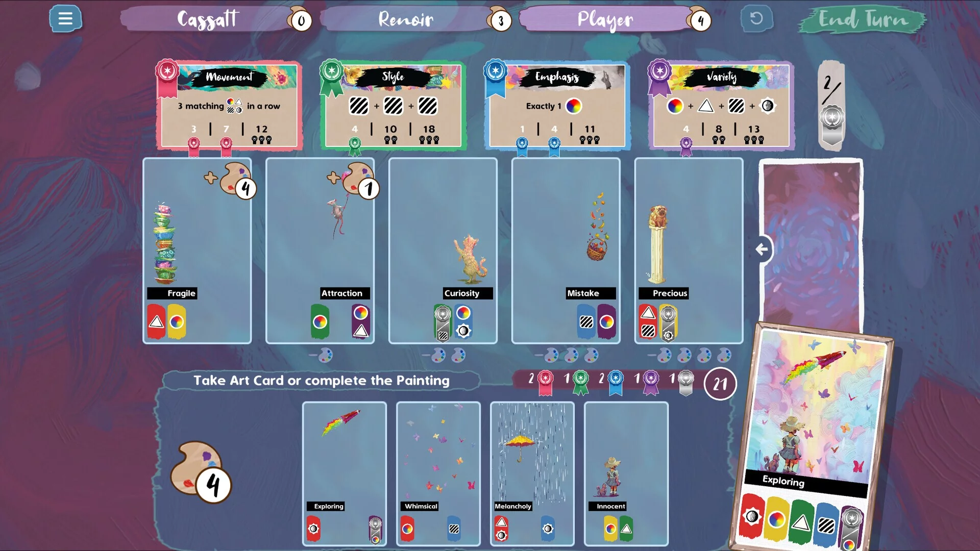 Изображение игры: Canvas - The Board Game