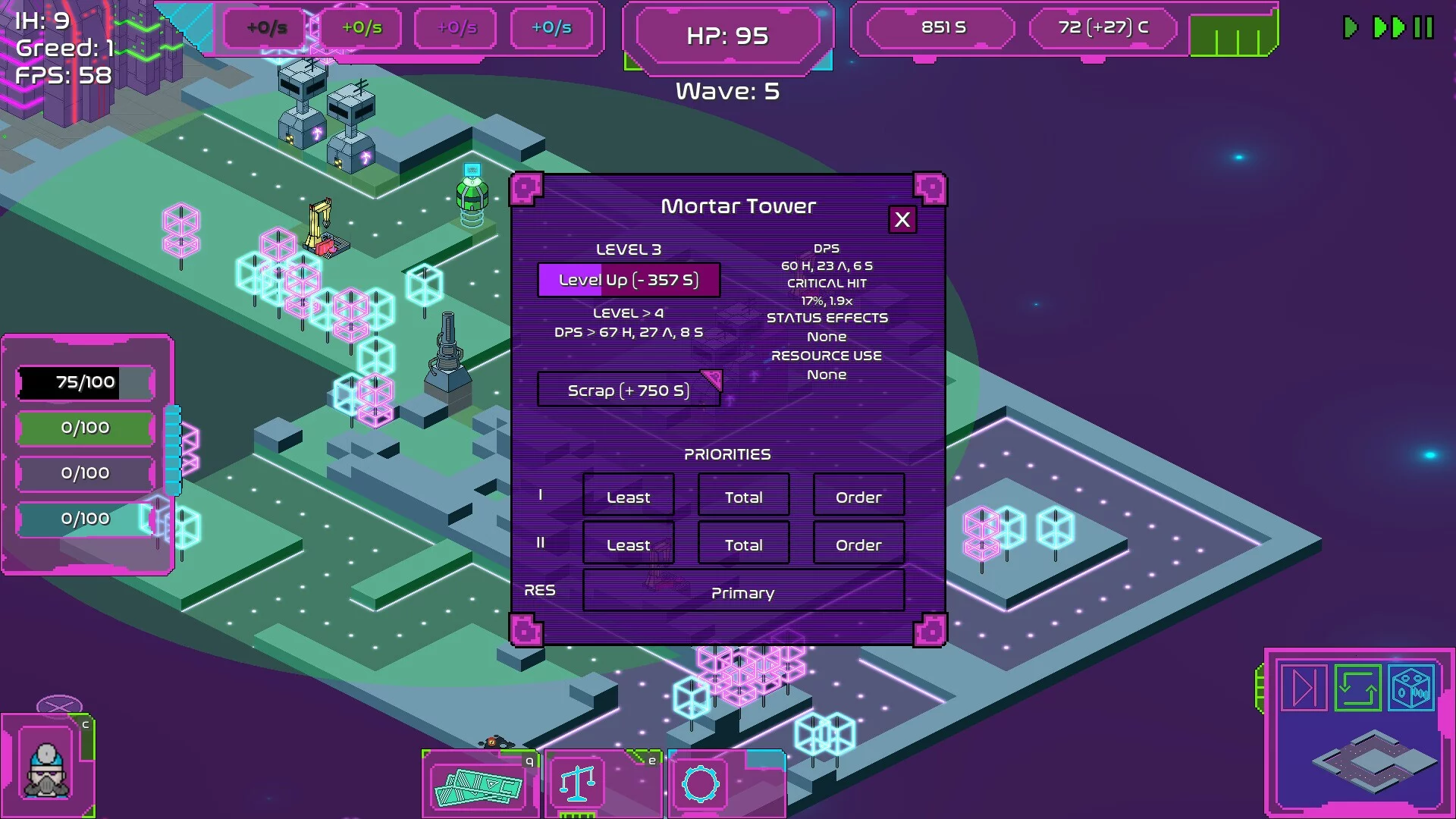 Изображение игры: Neon Colony