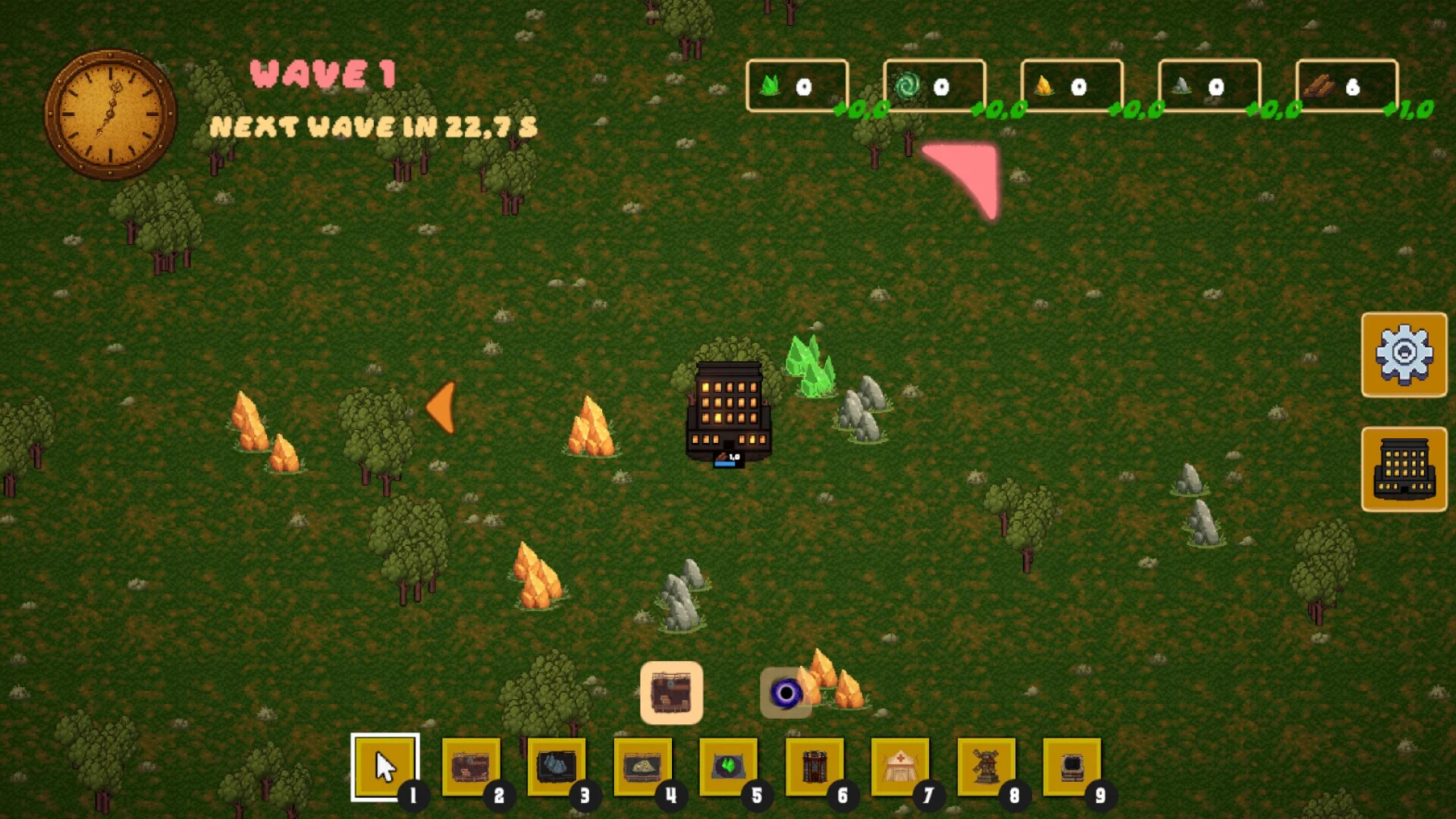 Изображение игры: Attack On Ghosts