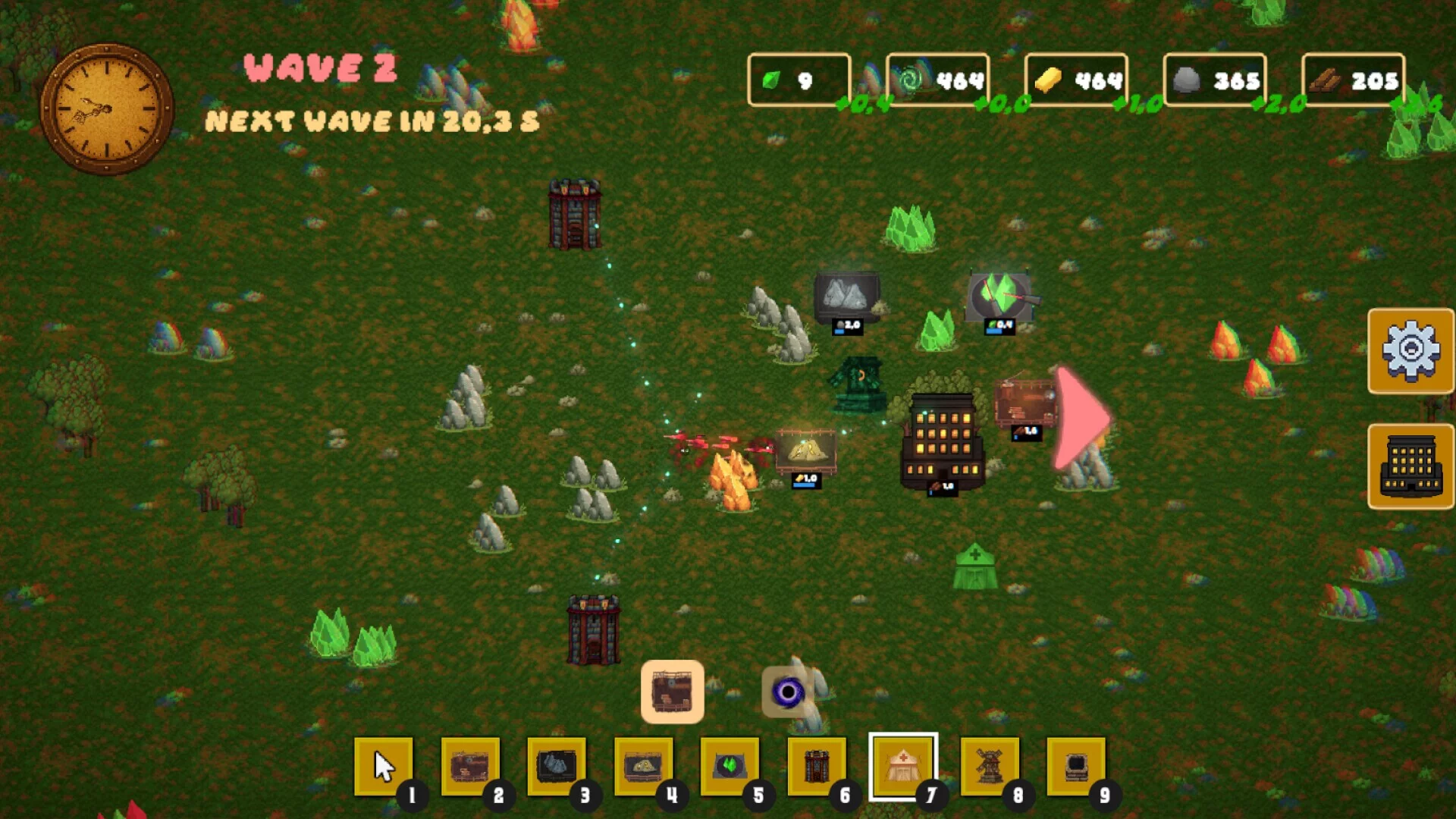 Изображение игры: Attack On Ghosts
