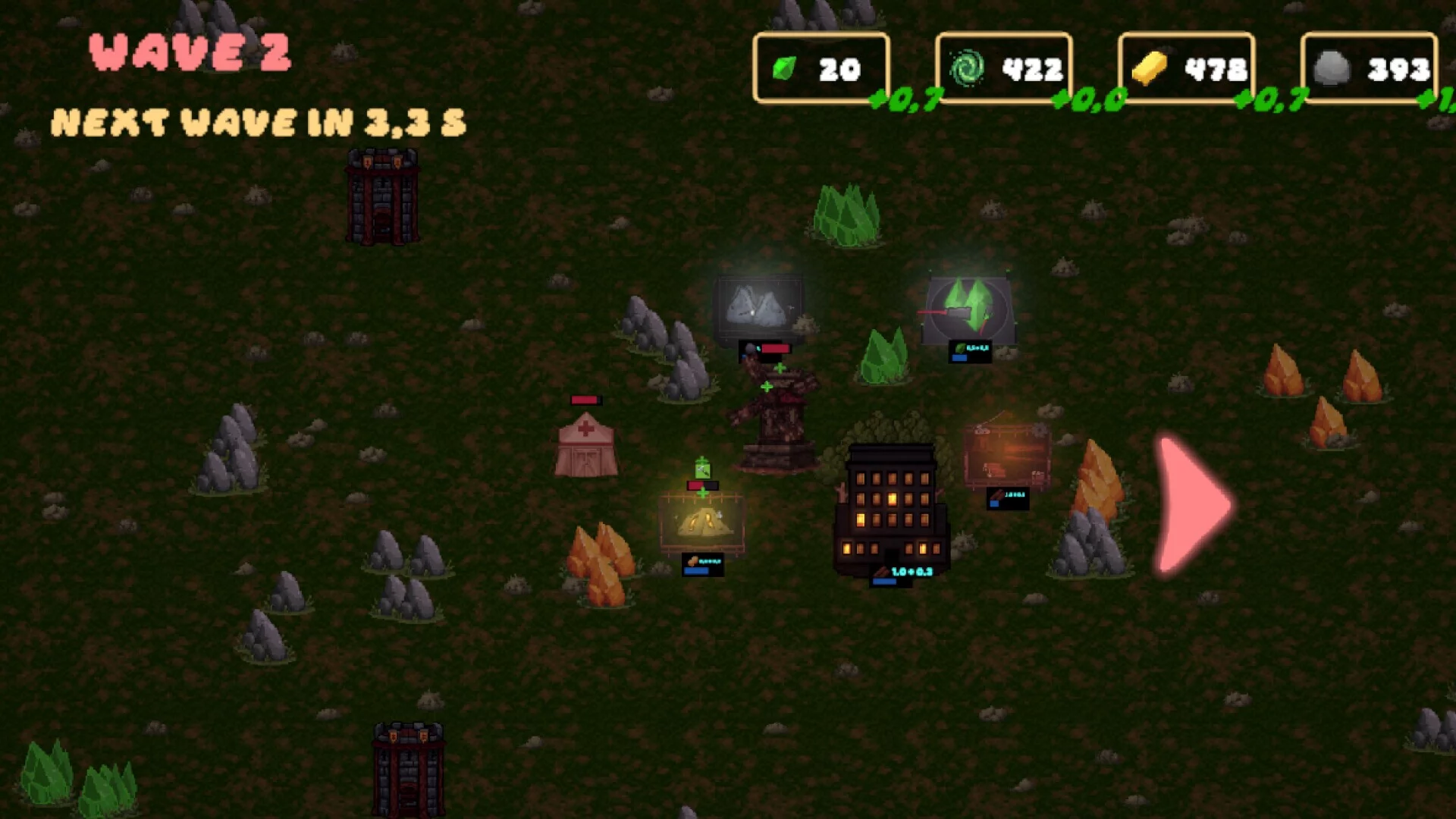 Изображение игры: Attack On Ghosts