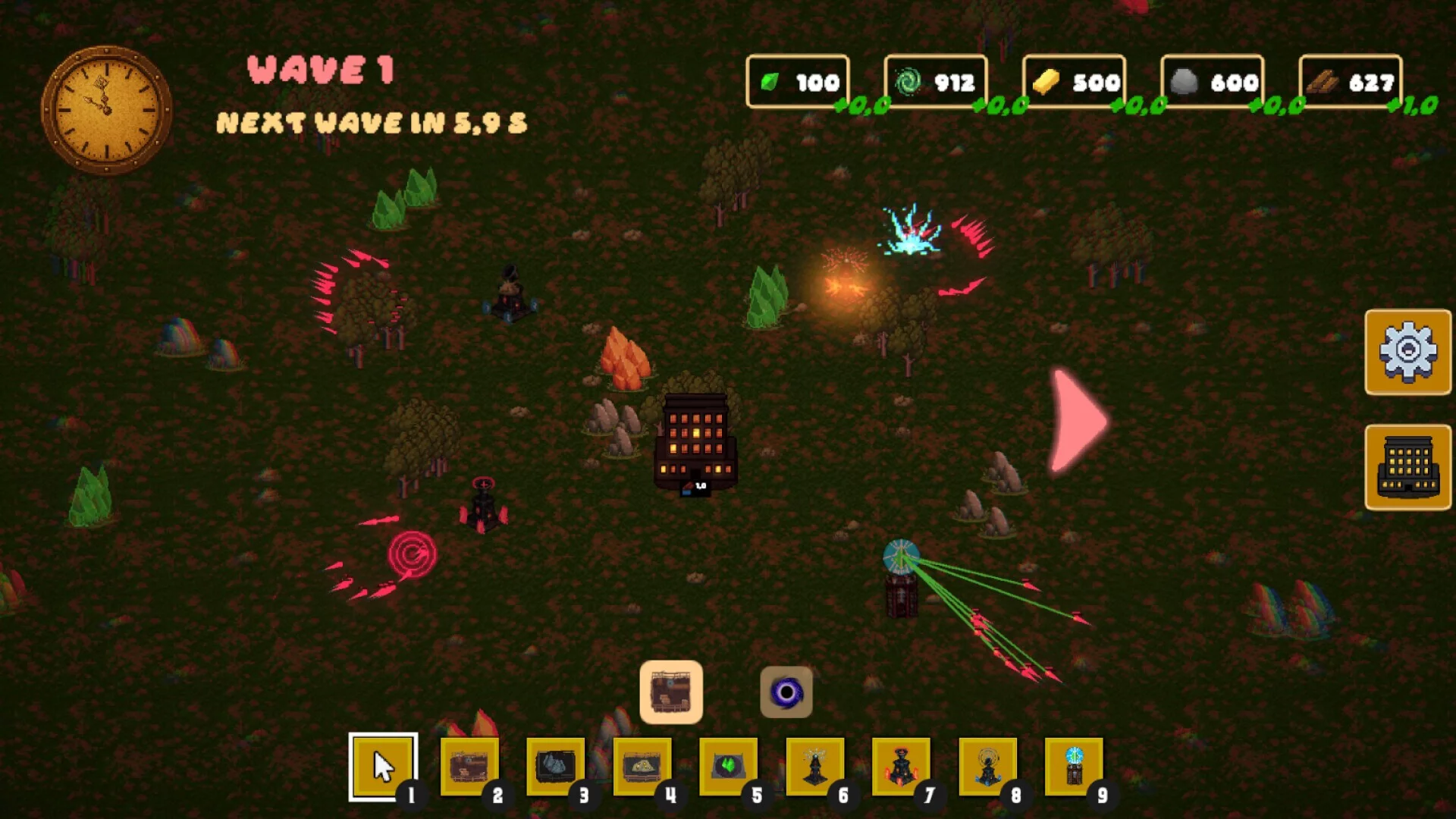 Изображение игры: Attack On Ghosts