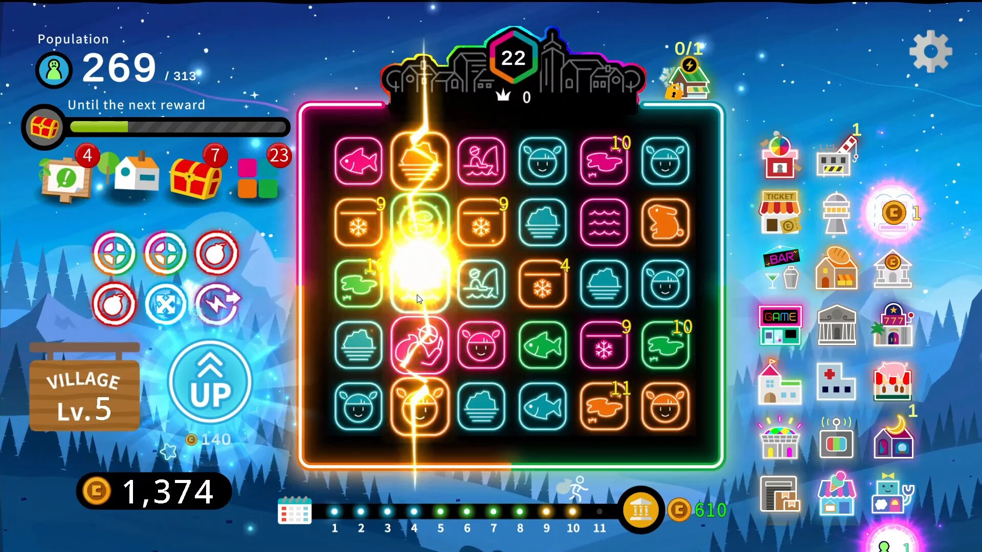 Изображение игры: Neon Village
