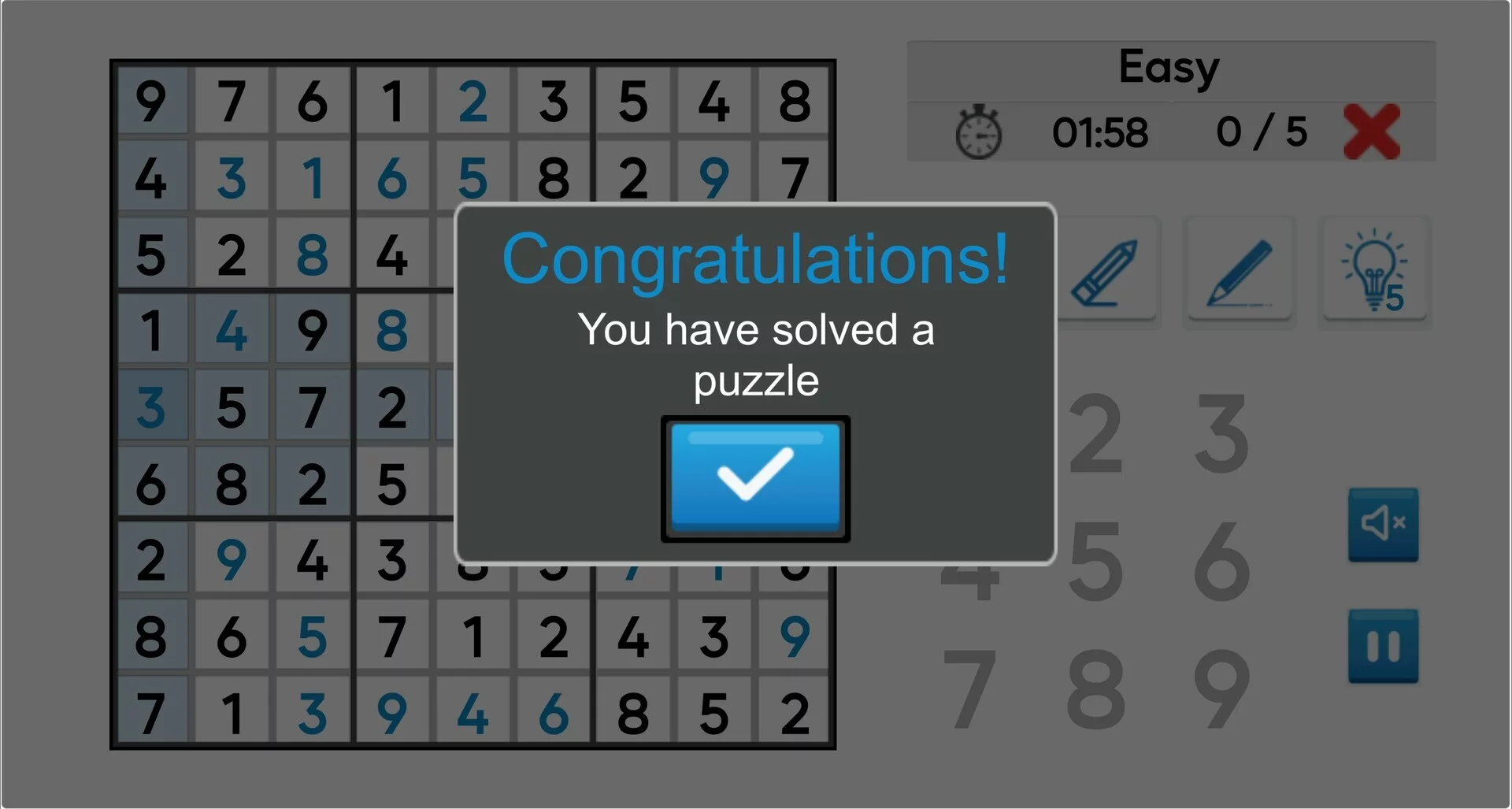 Изображение игры: Sudoku Mania