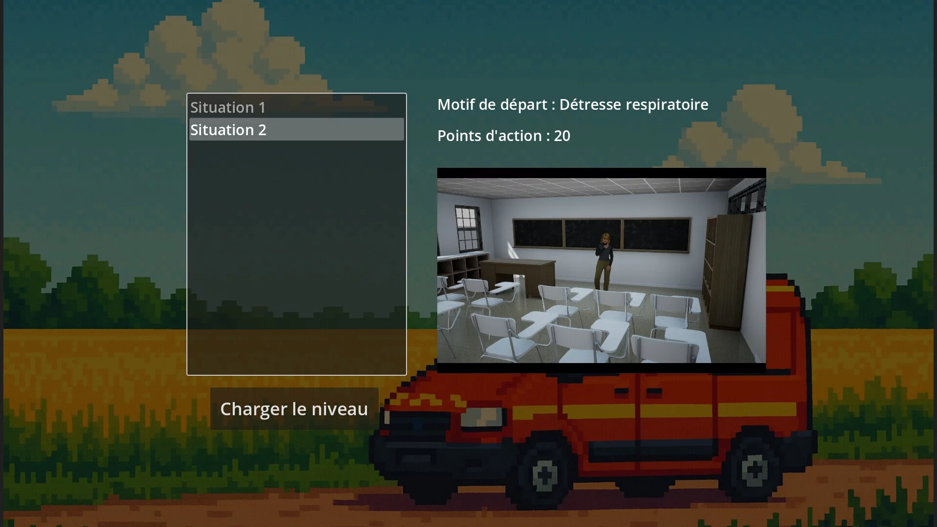 Изображение игры: Pompiers Simulator
