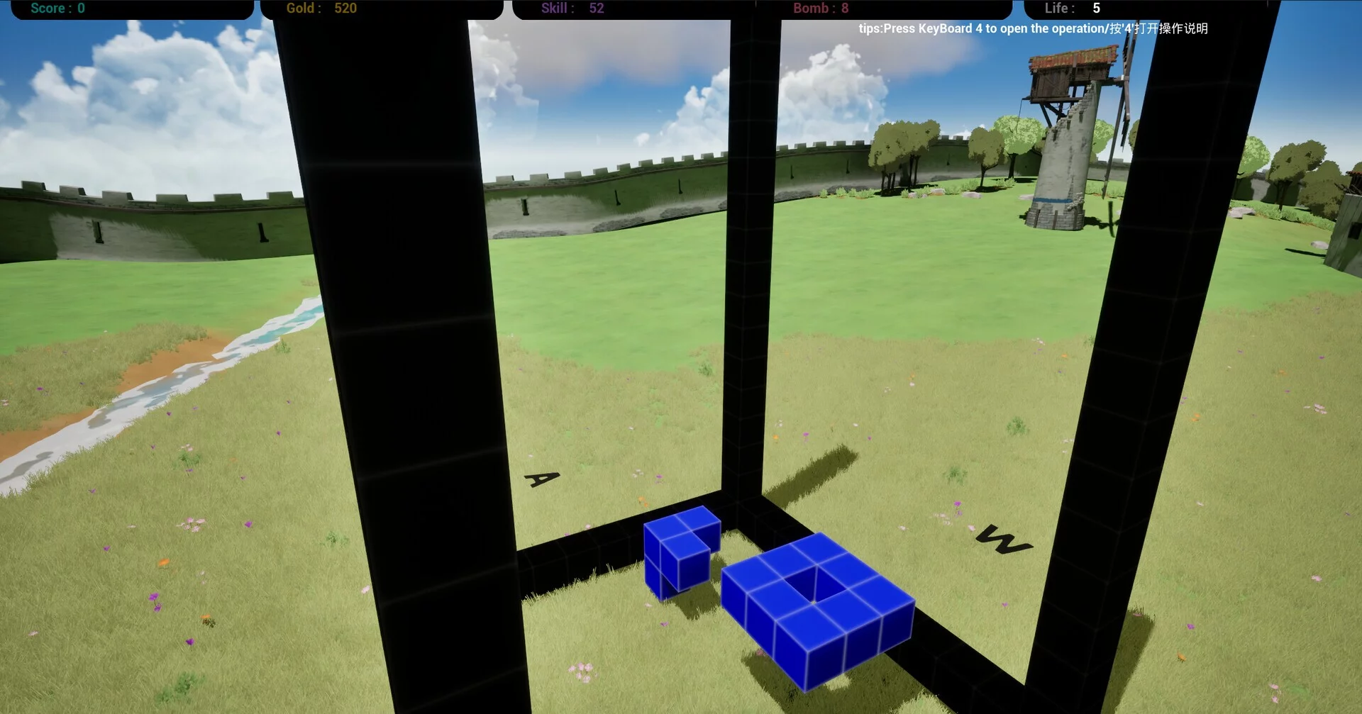 Изображение игры: Cubes Go