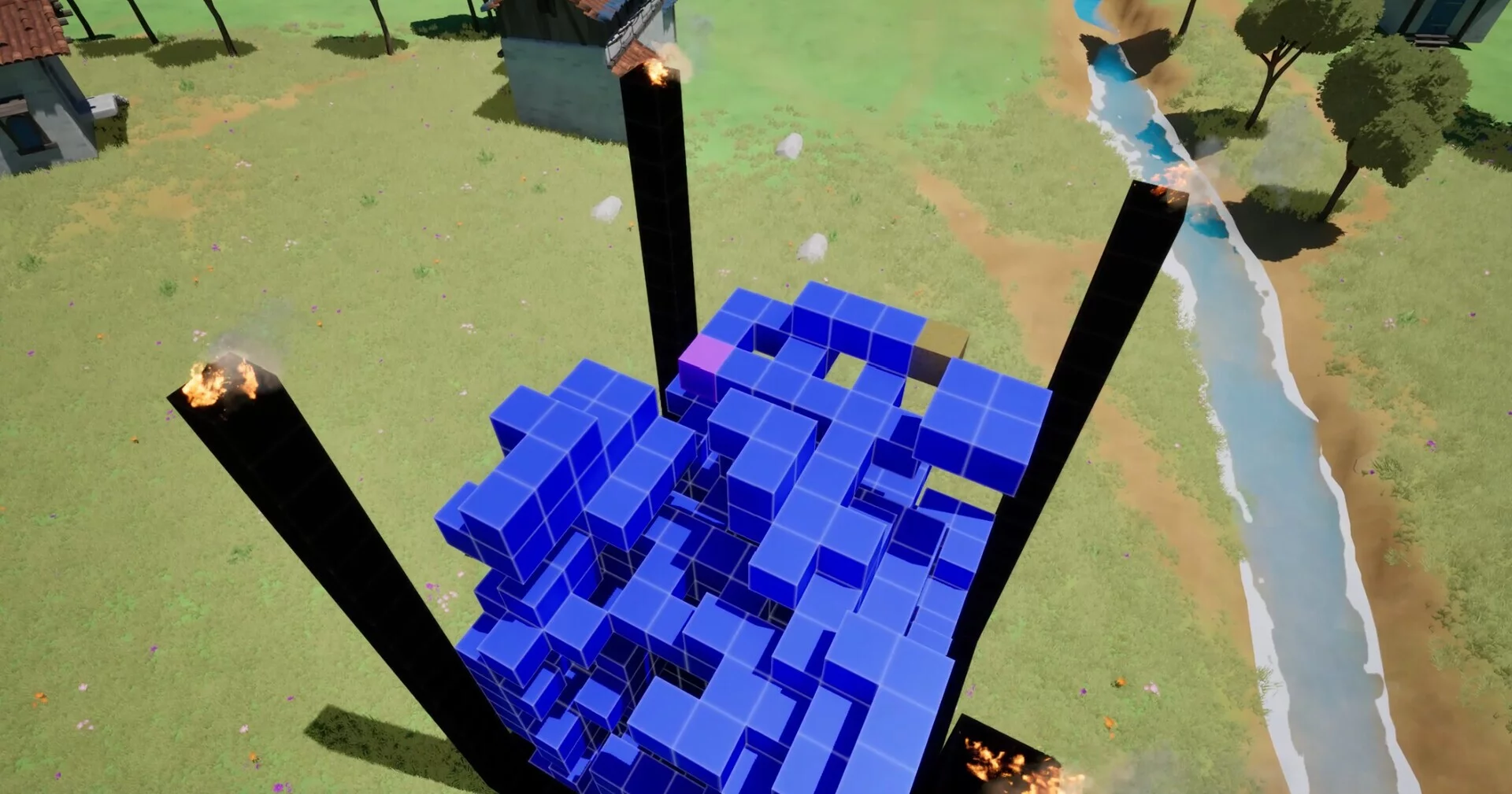 Изображение игры: Cubes Go