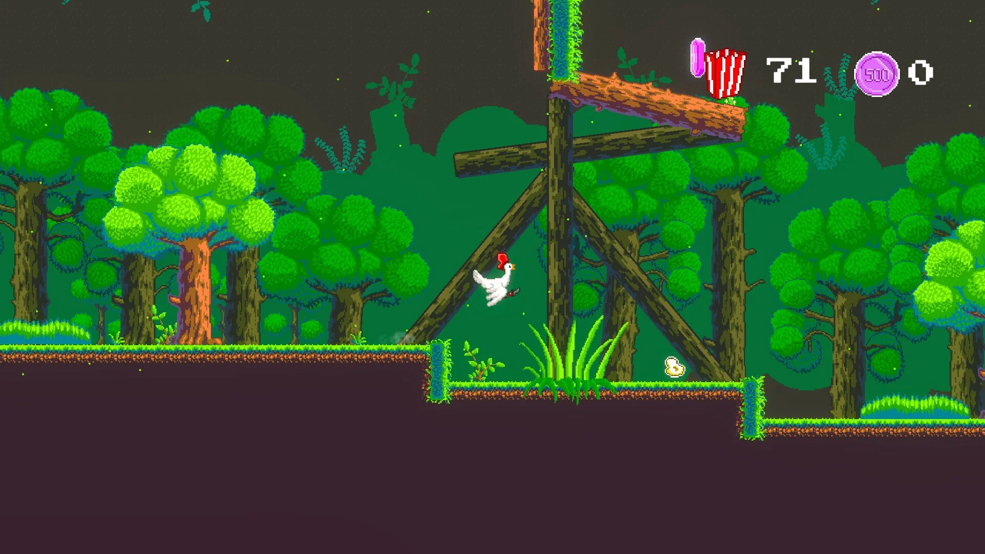 Изображение игры: Chicken with Robot Legs