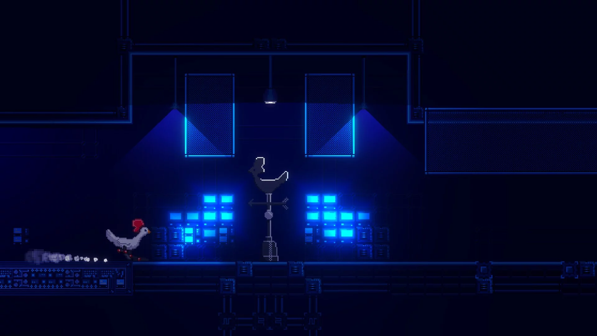 Изображение игры: Chicken with Robot Legs