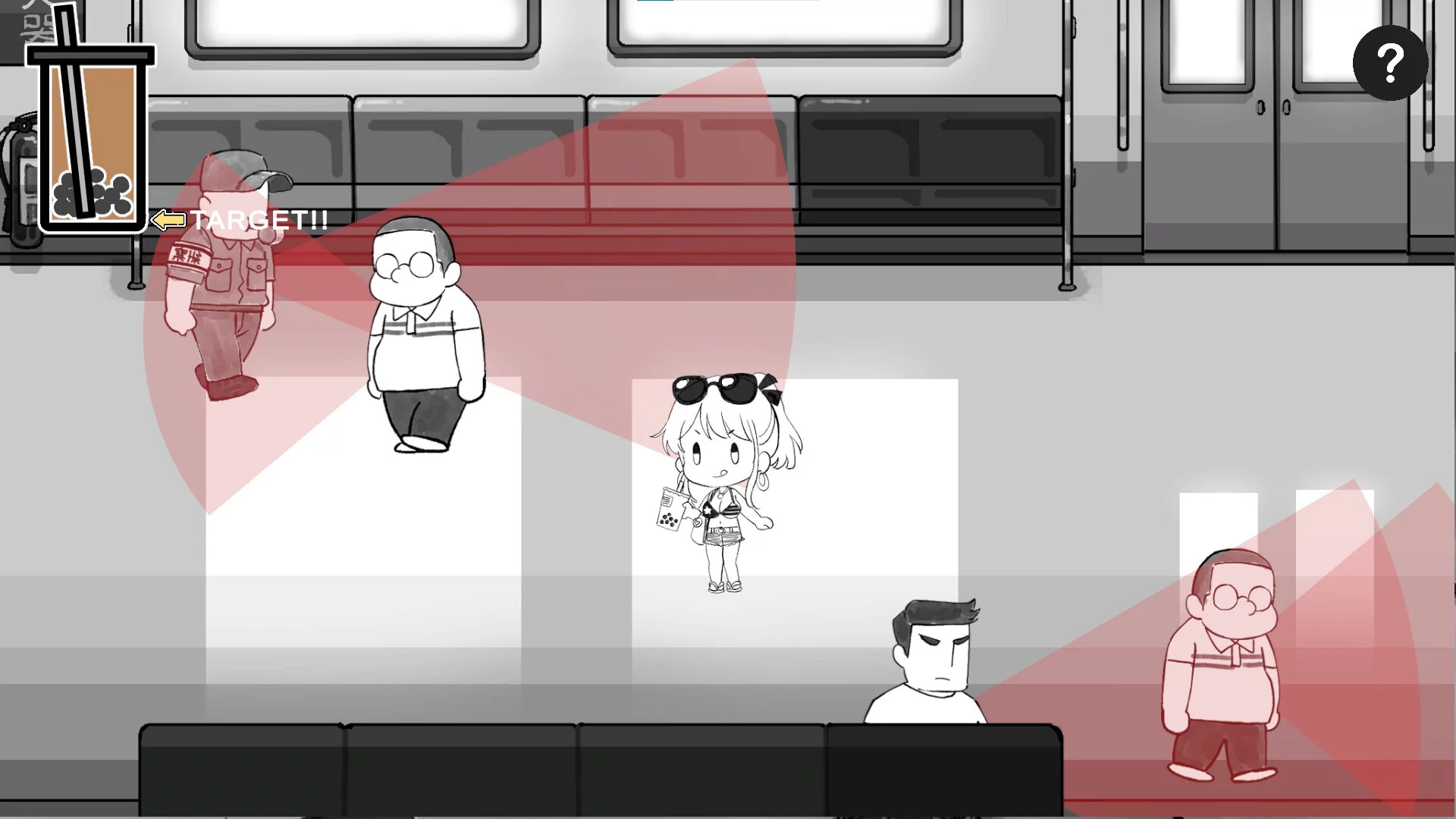 Изображение игры: 北城捷運糾察隊(Northern City Metro Patrol)