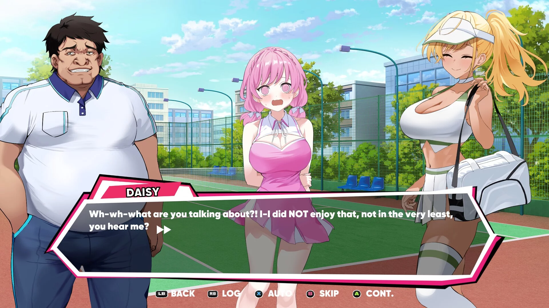 Изображение игры: Academy Love Saga: Tennis Angels EX