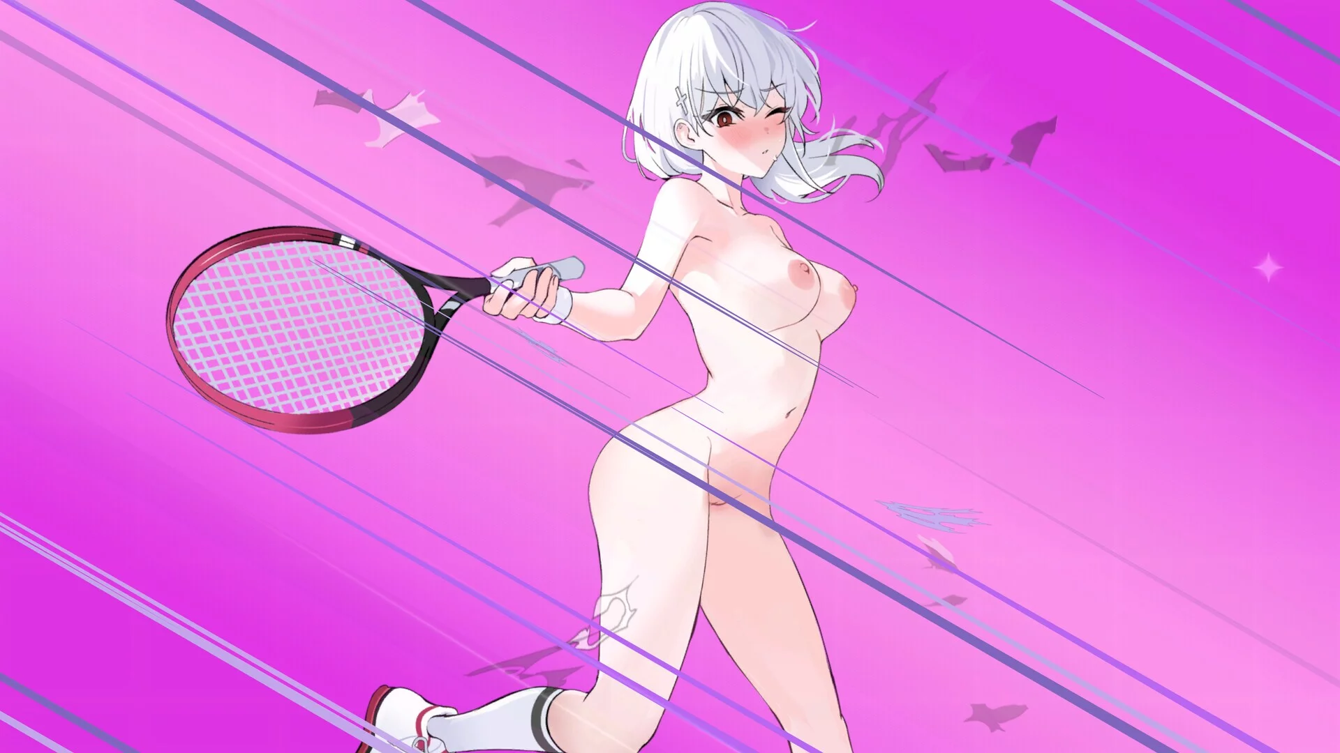 Изображение игры: Academy Love Saga: Tennis Angels EX